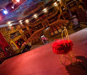 from the stage of Amargosa opera house