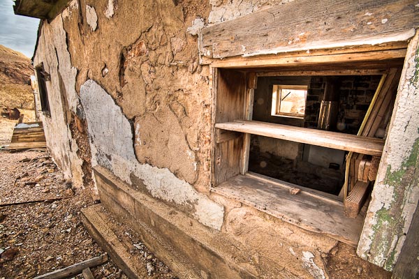 Rhyolite ghost town