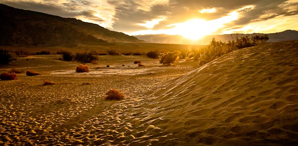 Death Valley sand dunes