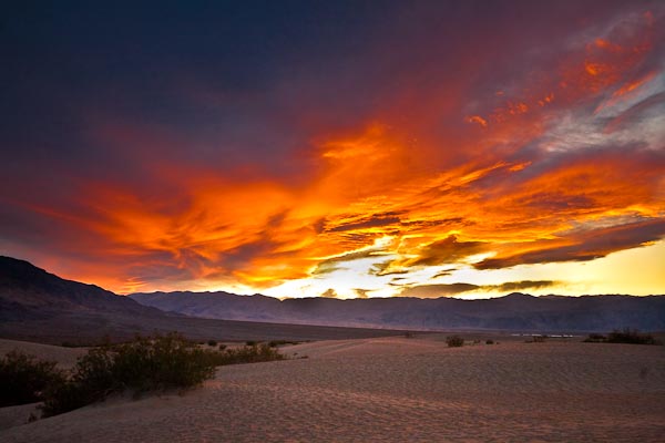 Death Valley sand dunes