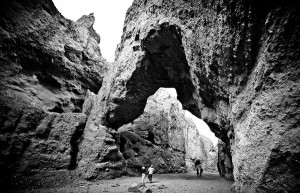 natural bridge, Death Valley