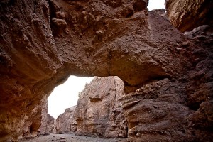 natural bridge, Death Valley