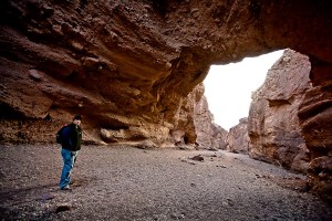 natural bridge, Death Valley