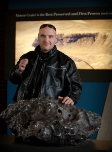 Meteor at Barringer Meteor Crater