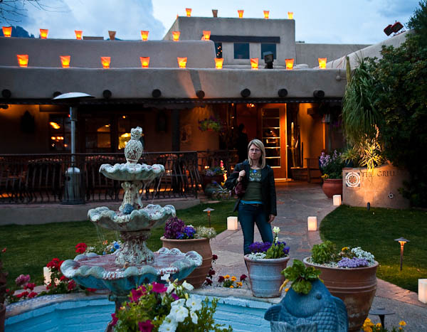 Dar in front of Hacienda Del Sol