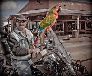 Tombstone Biker Bird and Birdman