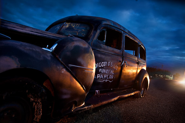 Tombstone Boot Hill Hearse