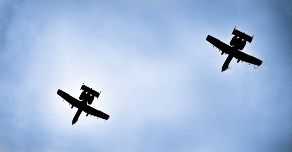 a-10 Wart hogs over tucson