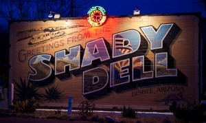 shady dell rv park sign