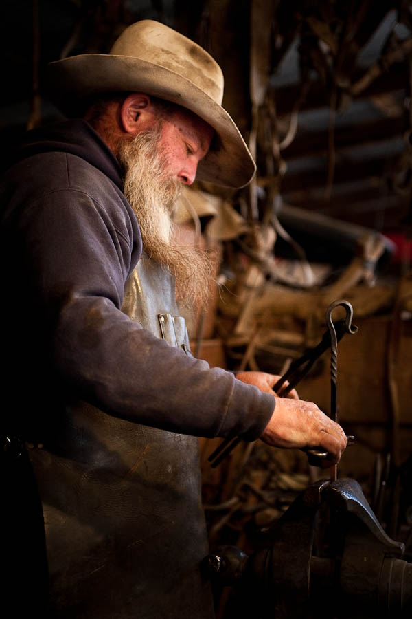 twisting the iron twisting the iron
