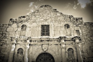 the chapel at the Alamo