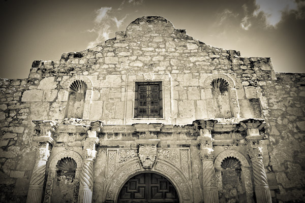 chapel at the Alamo the chapel at the Alamo