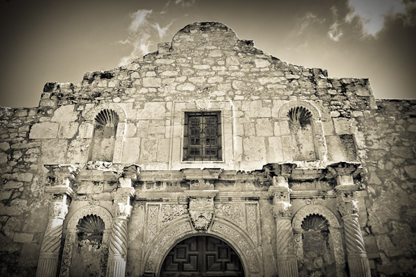 the chapel at the Alamo