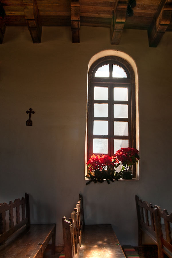 Mission Window from inside HDR Photography