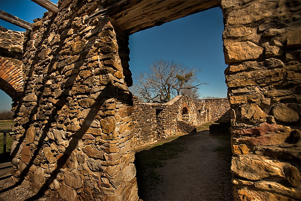 HDR Photograph of Espada Mission in San Antonio