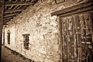 doorway wall window at San Juan Mission