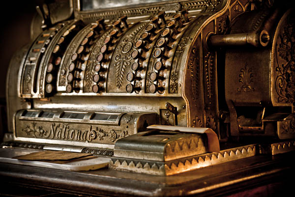 antique cash register