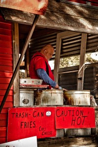 trash can fries