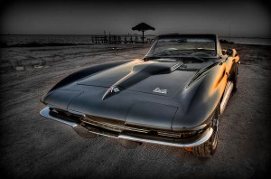 Ottos Black Corvette