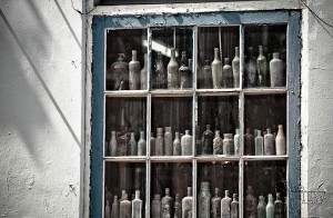 window in French Quarter