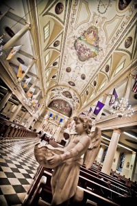 Inside St Louis Cathedral, Jackson Square